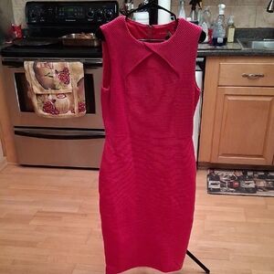 Ted Baker Striking Red Midi Dress